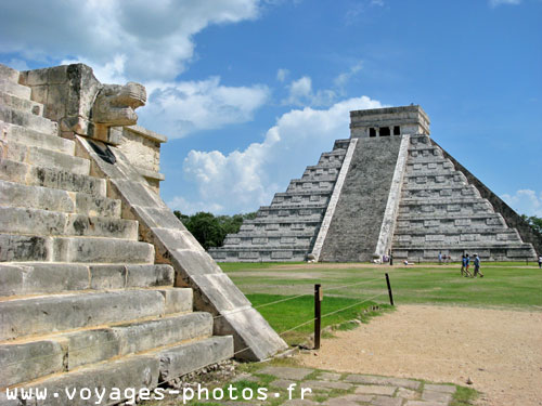 Pyramide maya de chichen itza